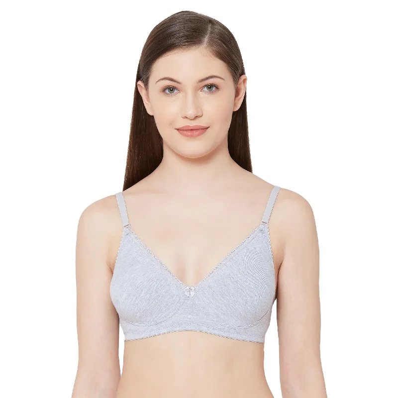 Underwire contour - cup wired bras for a defined shape Shalu-Plain Mold T-shirt Bra Grey Underwire contour - cup wired bras for a defined shape Shalu-Plain Mold T-shirt Bra Grey