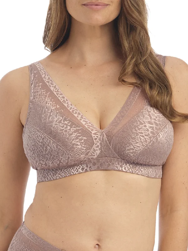 Underwire seamless nursing wired bras for comfort​ Envisage Bralette - Taupe