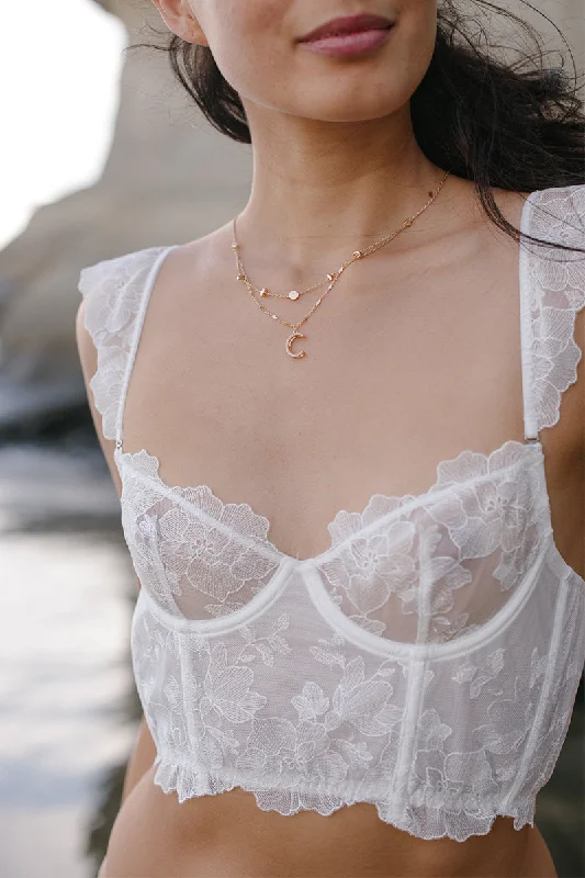 Padded underwire wired bras for extra comfort​ Imagine Balconette Corset