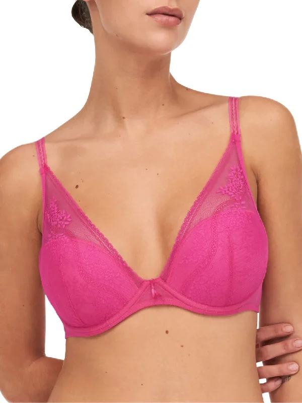 plus size women T Shirt Bras for a perfect fit Maddie Plunge T-Shirt Bra - Fuchsia Purple plus size women T Shirt Bras for a perfect fit Maddie Plunge T-Shirt Bra - Fuchsia Purple