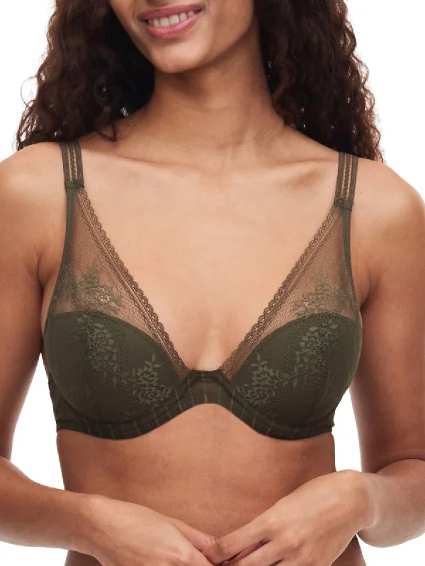 hypoallergenic women T Shirt Bras for sensitive skin Maddie Plunge T-Shirt Bra - Khaki hypoallergenic women T Shirt Bras for sensitive skin Maddie Plunge T-Shirt Bra - Khaki