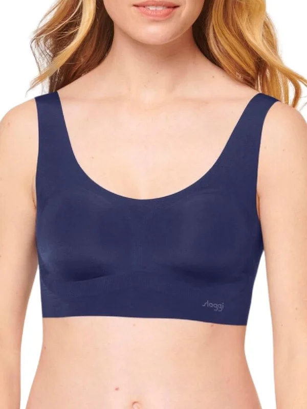 Underwire balconette sports wired bras for support​ ZERO Feel Top - True Navy