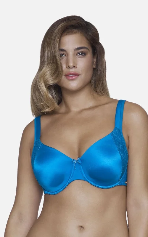 T - shirt underwire wired bras for everyday wear Ultimo Summer Lush Non-Padded Wired Seamless Bra - Imperial Blue T - shirt underwire wired bras for everyday wear Ultimo Summer Lush Non-Padded Wired Seamless Bra - Imperial Blue