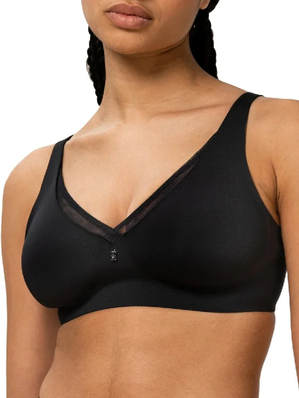 Seamless underwire wired bras for a smooth look True Shape Sensation Minimizer Bra - Black Seamless underwire wired bras for a smooth look True Shape Sensation Minimizer Bra - Black