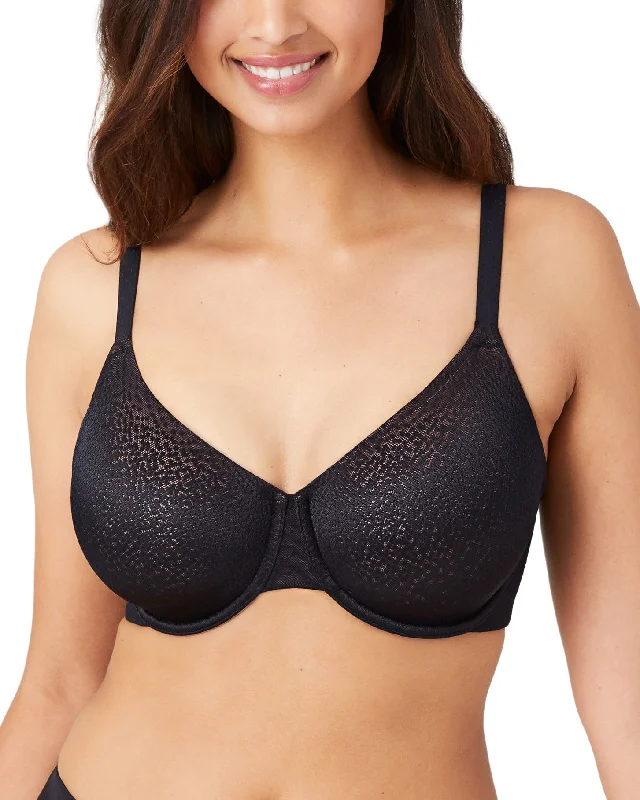 wireless women T Shirt Bras for comfort Wacoal Back Appeal Underwire Bra (More colors available) - 855303 - Black wireless women T Shirt Bras for comfort Wacoal Back Appeal Underwire Bra (More colors available) - 855303 - Black