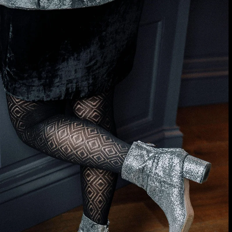 Embellished Tights for Women Diamond Age