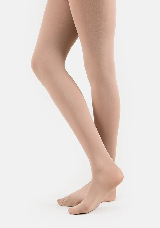 Women's Satin Tights Premium 50 Denier Tights Nude