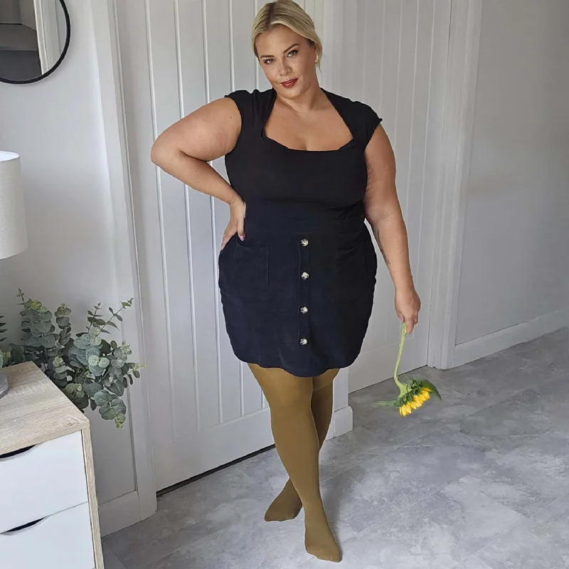 Here are 50 long-tail keywords for "Women's Tights": Opaque 80 Den Tights - Brown Sauce