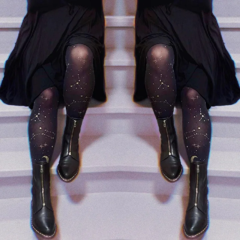 Women's Satin Tights Hallow-queen