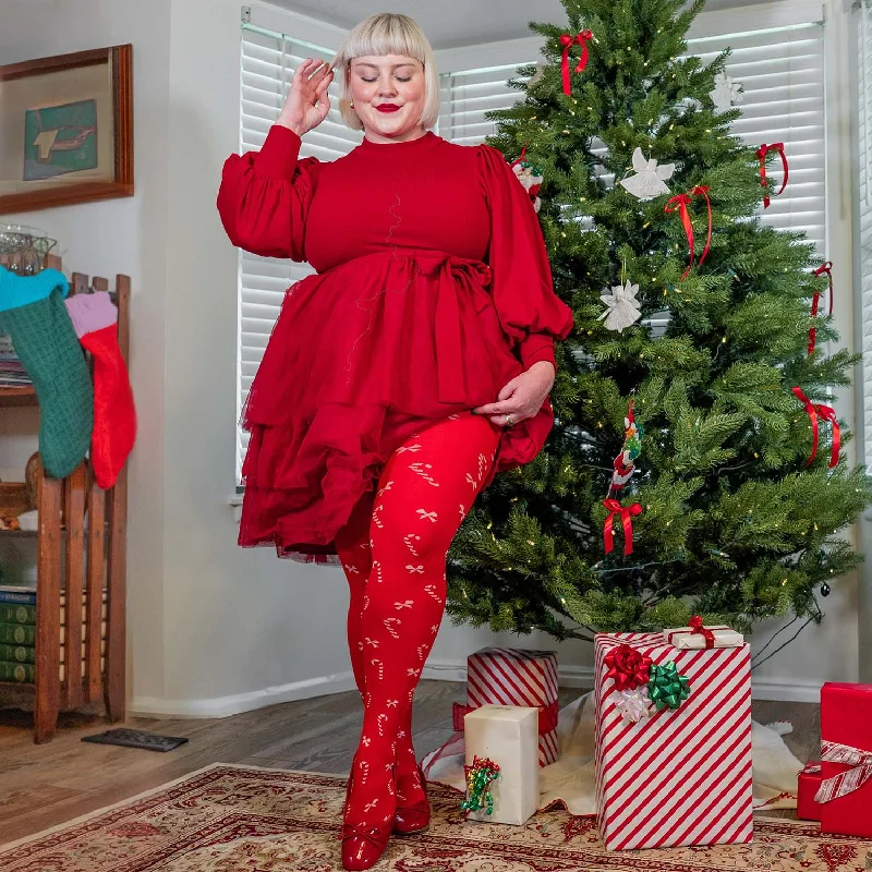 Eco-Friendly Tights for Women Bow To Me
