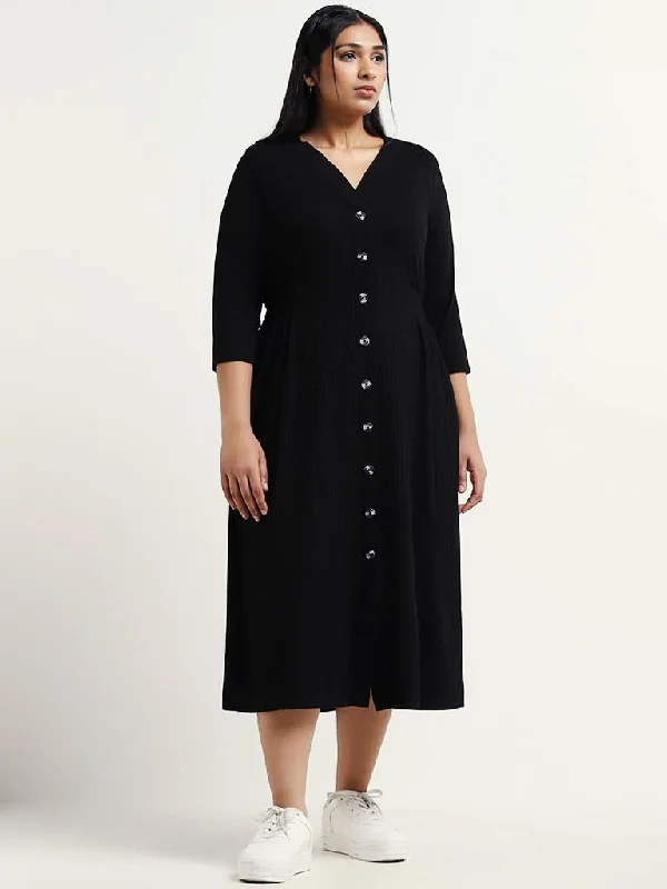 Women's leather moto pants Wide - leg women jeans for a modern and relaxed vibe Gia Black Button Down Dress Women's leather moto pants Wide - leg women jeans for a modern and relaxed vibe Gia Black Button Down Dress