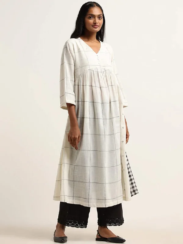 Women's spandex stretch pants Cargo women jeans with multiple pockets for added functionality Utsa Off-White Mirror Embroidered Cotton Kurta Women's spandex stretch pants Cargo women jeans with multiple pockets for added functionality Utsa Off-White Mirror Embroidered Cotton Kurta