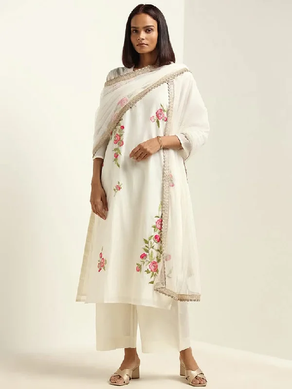 Women's fall - appropriate corduroy pants Distressed women jeans for a trendy and edgy look Vark White Kurta, Palazzos & Dupatta Set Women's fall - appropriate corduroy pants Distressed women jeans for a trendy and edgy look Vark White Kurta, Palazzos & Dupatta Set