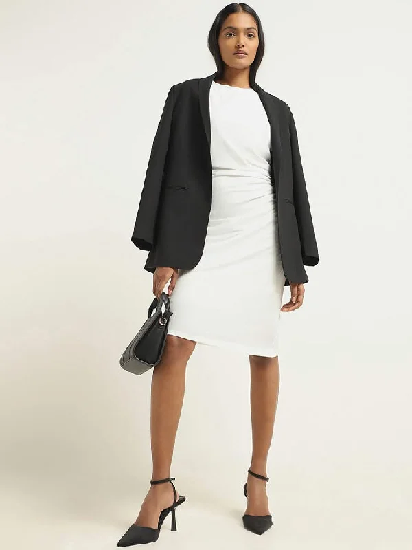 Women's recycled - material workout pants Wide - leg women jeans for a modern and relaxed vibe Wardrobe White Sleek A-Line Dress Women's recycled - material workout pants Wide - leg women jeans for a modern and relaxed vibe Wardrobe White Sleek A-Line Dress