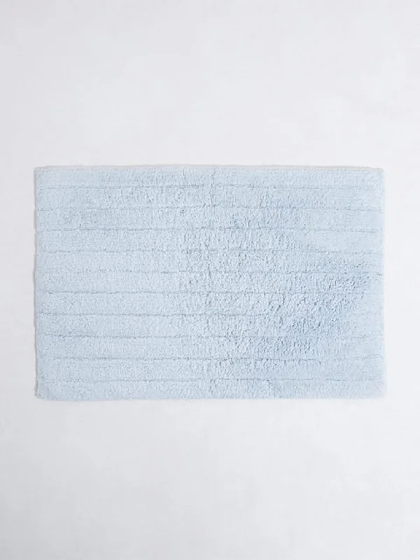 Women's on - sale casual pants Light - wash women jeans for a fresh and summery appearance Westside Home Blue Fluffy Striped Bathmat Women's on - sale casual pants Light - wash women jeans for a fresh and summery appearance Westside Home Blue Fluffy Striped Bathmat