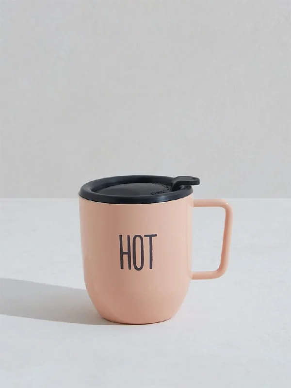Women's printed floral pants High - waisted women jeans for a flattering silhouette Westside Home Dusty Peach Mug With Lid