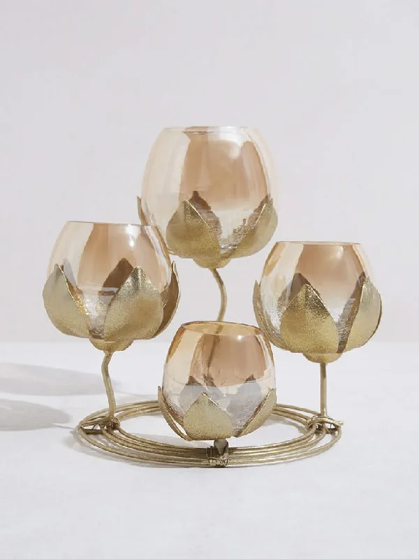 Women's tall - length straight pants Skinny women jeans with a form - fitting design Westside Home Gold Lotus Pattern Candle Stand Women's tall - length straight pants Skinny women jeans with a form - fitting design Westside Home Gold Lotus Pattern Candle Stand