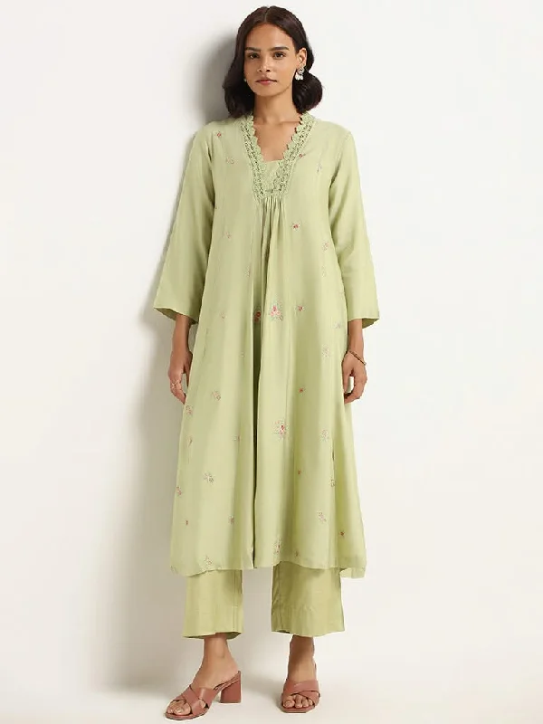 Women's pants for dancing Acid - wash women jeans with a retro finish Zuba Green Embroidered Cotton Blend Kurta Women's pants for dancing Acid - wash women jeans with a retro finish Zuba Green Embroidered Cotton Blend Kurta